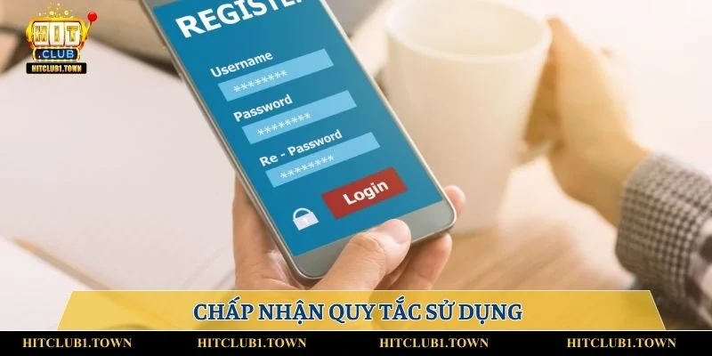 Chấp nhận quy tắc sử dụng