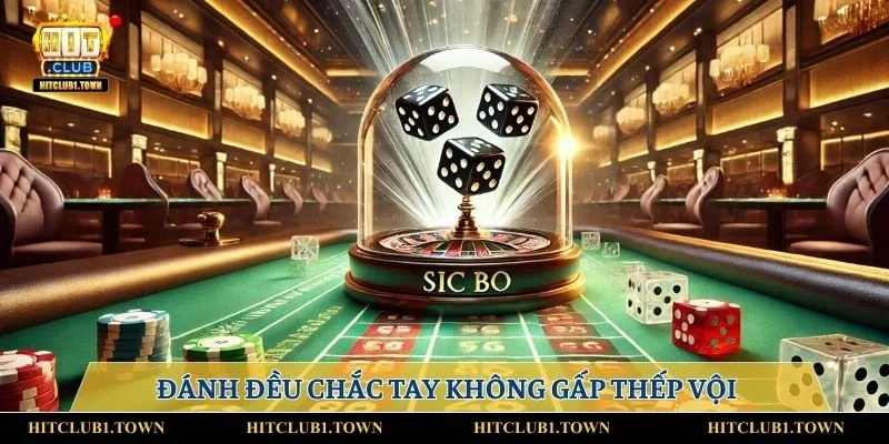 Đánh đều chắc tay không gấp thếp vội
