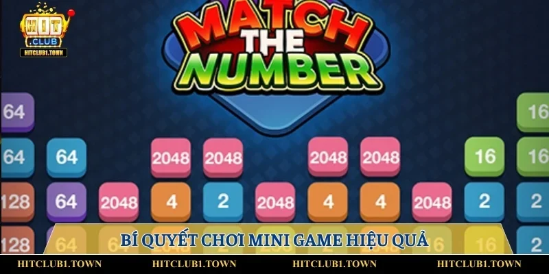 Bí quyết chơi mini game hiệu quả