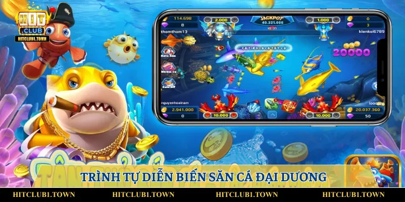 Review chi tiết từng bước đánh bắn cá Đại Dương