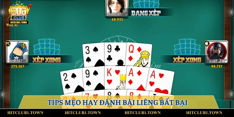 Tips mẹo hay được áp dụng trong đánh bài Liêng